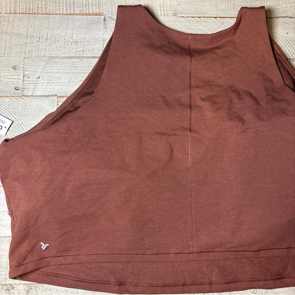 Old Navy Active Powerchill Light Support Padded Bra Go Dry Rust  4X - Picture 11 of 14